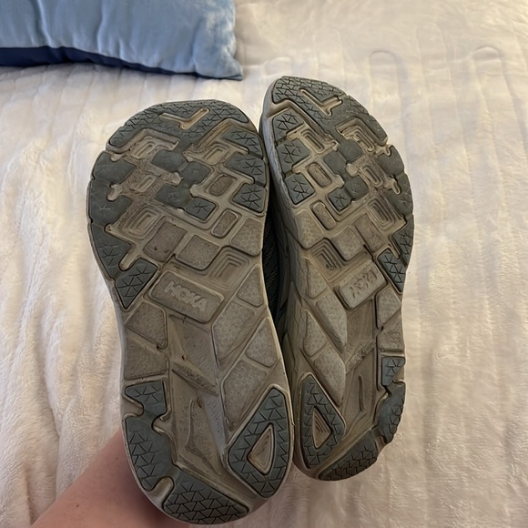 Women's HOKA x OV Clifton in Mist Size 10 - Picture 6 of 7